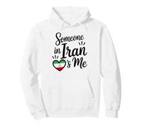Someone In Iran Loves Me Heart Flag Love Family Pullover Hoodie