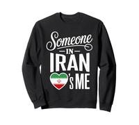 Someone In Iran Loves Me Iranian Flag Heart Sweatshirt