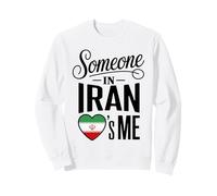 Someone In Iran Loves Me Iranian Flag Heart Sweatshirt