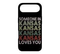 Someone In Kansas Loves You State Retro Vintage Case for iPhone Air