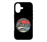 Someone In Kansas Misses Me US State Cool Retro Case for iPhone 17
