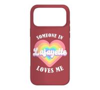 Someone In Lafayette Loves Me City Heart Case for iPhone 17 Pro Max