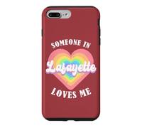 Someone In Lafayette Loves Me City Heart Case for iPhone 7 Plus/8 Plus