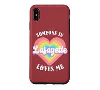 Someone In Lafayette Loves Me City Heart Case for iPhone XS Max