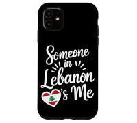 Someone In Lebanon Loves Me Heart Flag Pride Case for iPhone 11