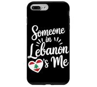 Someone In Lebanon Loves Me Heart Flag Pride Case for iPhone 7 Plus/8 Plus