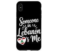 Someone In Lebanon Loves Me Heart Flag Pride Case for iPhone XS Max