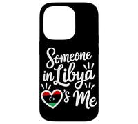 Someone In Libya Loves Me Long Distance Love Case for iPhone 14 Pro