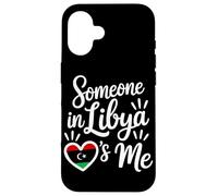Someone In Libya Loves Me Long Distance Love Case for iPhone 16