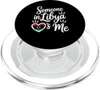 Someone In Libya Loves Me Long Distance Love PopSockets PopGrip for MagSafe
