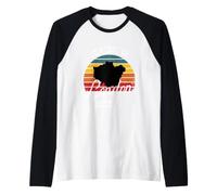Someone in London Loves Me for Long Distance Relationship Raglan Baseball Tee