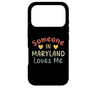 Someone In Maryland Loves Me Retro USA State US Case for iPhone 17 Pro
