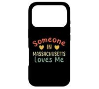 Someone In Massachusetts Loves Me Retro USA State US Case for iPhone 17 Pro