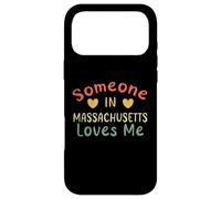 Someone In Massachusetts Loves Me Retro USA State US Case for iPhone 17 Pro Max