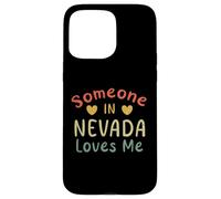 Someone In Nevada Loves Me Retro USA State US Case for iPhone 15 Pro Max