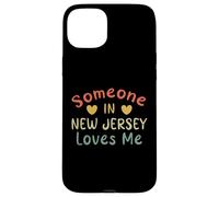 Someone In New Jersey Loves Me Retro USA State US Case for iPhone 15 Plus