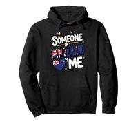 Someone In New Zealand Loves Me Forever Heart Pullover Hoodie