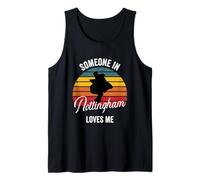 Someone In Nottingham Loves Me Long Distance Relationship Tank Top