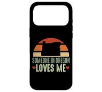 Someone In Oregon Loves Me Retro Vintage State Case for iPhone 17 Pro Max