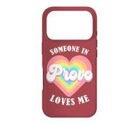 Someone In Provo Loves Me City Heart Case for iPhone 17 Pro
