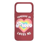 Someone In Provo Loves Me City Heart Case for iPhone 17 Pro Max
