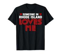 Someone in Rhode Island Loves Me Ocean State T-Shirt