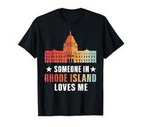Someone in Rhode Island Loves Me T-Shirt