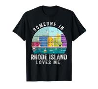 Someone in Rhode Island Loves Me T-Shirt