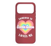 Someone In Santa Clara Loves Me City Heart Case for iPhone 17 Pro Max