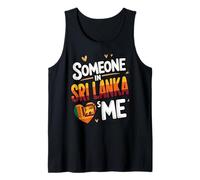 Someone in Sri Lanka Loves Me Long Distance Love Tank Top