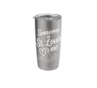 Someone in St Louis Loves Me Stainless Steel Insulated Tumbler