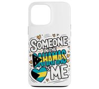Someone In The Bahamas Loves Me Hearts Forever Case for iPhone 13 Pro Max