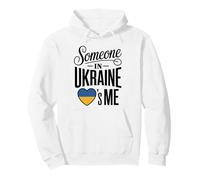 Someone In Ukraine Loves Me Heart Flag Support Pullover Hoodie