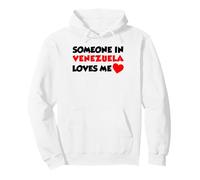 Someone In Venezuela Loves Me Long Distance Relationship Pullover Hoodie