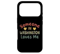 Someone In Washington Loves Me Retro USA State US Case for iPhone 17 Pro
