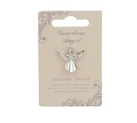 Someone Special Guardian Angel Silver Coloured Angel Pin With Gem Stone