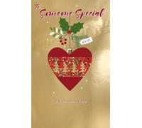 Someone Special Xmas Bauble Embellished Christmas Card Felt-Tastic Xmas Cards XFTS044