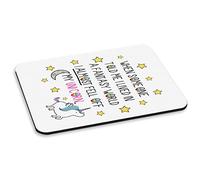 Someone Told Me I Lived In A Fantasy World Unicorn PC Computer Mouse Mat Pad