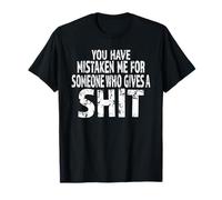 Someone Who Gives A Shit Not Funny Swear Words T-Shirt