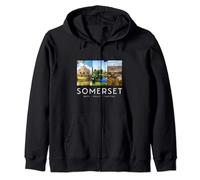 Somerset: Bath Wells Taunton / Somerset Zip Hoodie