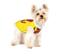 Somerset County Flag Cotton Dog Shirt - Soft Breathable Dog Shirt for Dogs Cats Boy Girl Pet Tshirt,Suitable for Small Pets