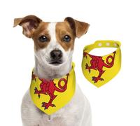 Somerset County Flag Dog Bandanas-Washable Dog Kerchief for Small to Large Pet Scarf for Girl Or Boy, Pet Accessories
