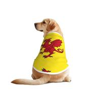 Somerset County Flag Dog Shirt Vest Lightweight Stretchy Dog T-Shirts, for Medium, and Large Breeds, for Walking, Outdoor Activities