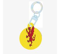 Somerset County Flag Dog Tags Round Pet Tag,Acrylic Pet ID Tags Durable and Stylish,Perfect for Small to Large Pets
