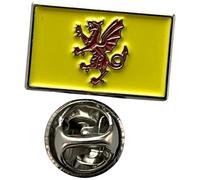 Somerset County Flag Pin Badge | Small Rectangle enamel Somerset County Lapel badge accesory ideal for business meetings | With butterfly Clasp | Size : 20mm x 10mm