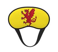 Somerset County Flag Print Blackout Sleep Mask, Light Blocking Eye Mask for Sleeping Travel, Camping, Shift Work