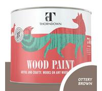 Thorndown Ottery Brown Satin Wood Paint 750ml - Thorndown Paint - Wilko