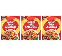 Somerset Pork Casserole Recipe Mix, Free From Artificial Colours, 36g, Pack of 3