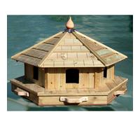 Somerton Floating Duck Six Nest - Pressure Treated Red Pine Buttercup Farm Light Brown One Size