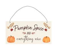 Something Different 20Cm Pumpkin Spice Hanging Sign